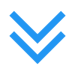 icons8-double-down-100